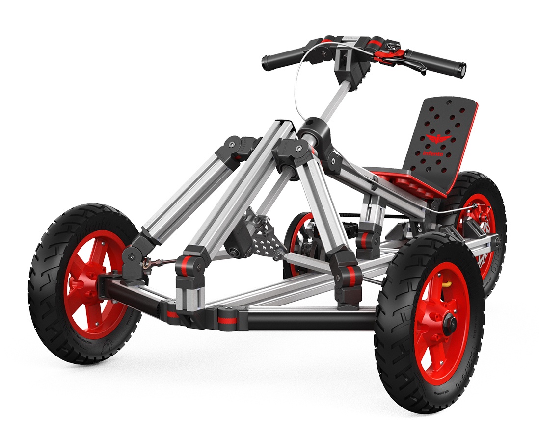 Build your own Pedal Go Kart together with your family